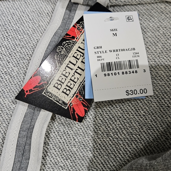 New Beetlejuice Medium Beetlejuice Astrid Lightweight Graphic Blazer Womens - Picture 6 of 6